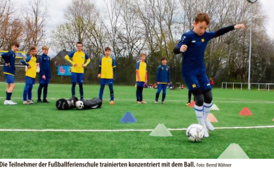 Presseecho zur 32. Fußballferienschule